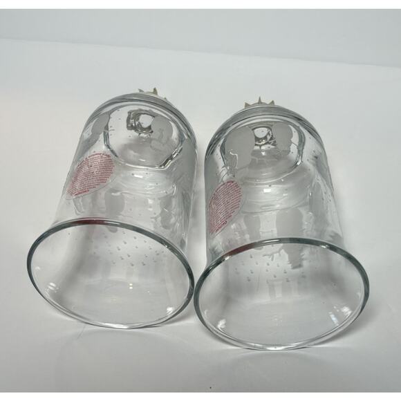 Snowman Votive Candle Holders Set of 2 Home Interior Homco 3" x 5.5" - Picture 2 of 10